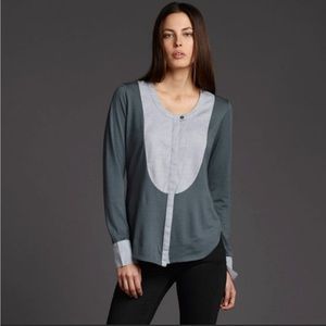 Nau × Snow Peak merino wool shirt